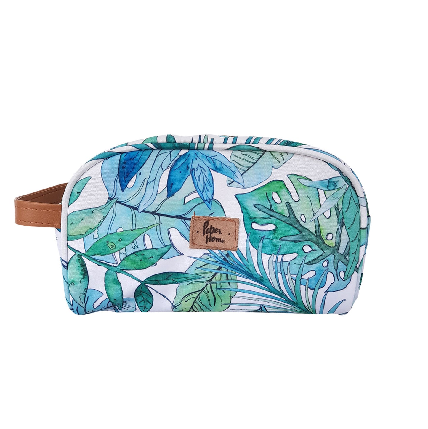 Set sustentable mochila + estuche + lonchera botánico verde