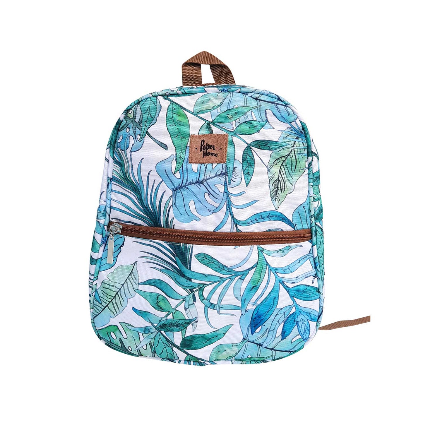 Set sustentable mochila kids + lonchera botánica verde