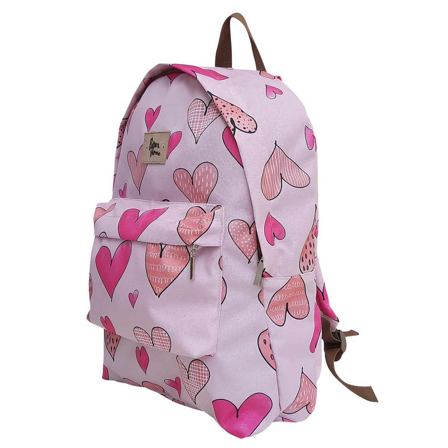 Mochila sustentable corazones