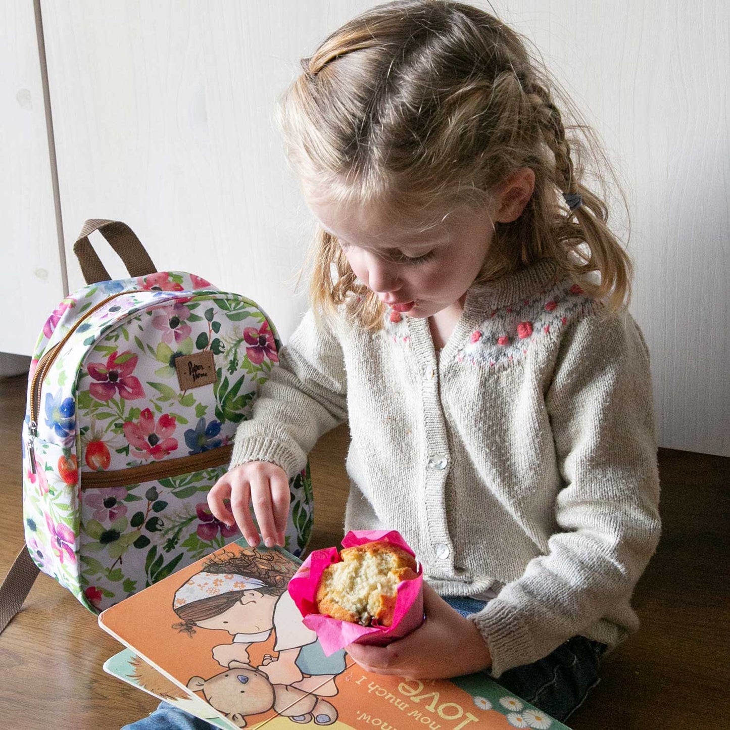 Mini Mochila infantil kids sustentable