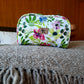 Estuche cosmetiquero sustentable flores